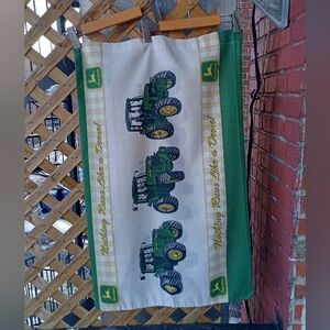 Taie D'oreiller En Coton Imprimé John Deere Des Années 1990